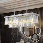 Emjay Andover Chrome Crystal Chandelier