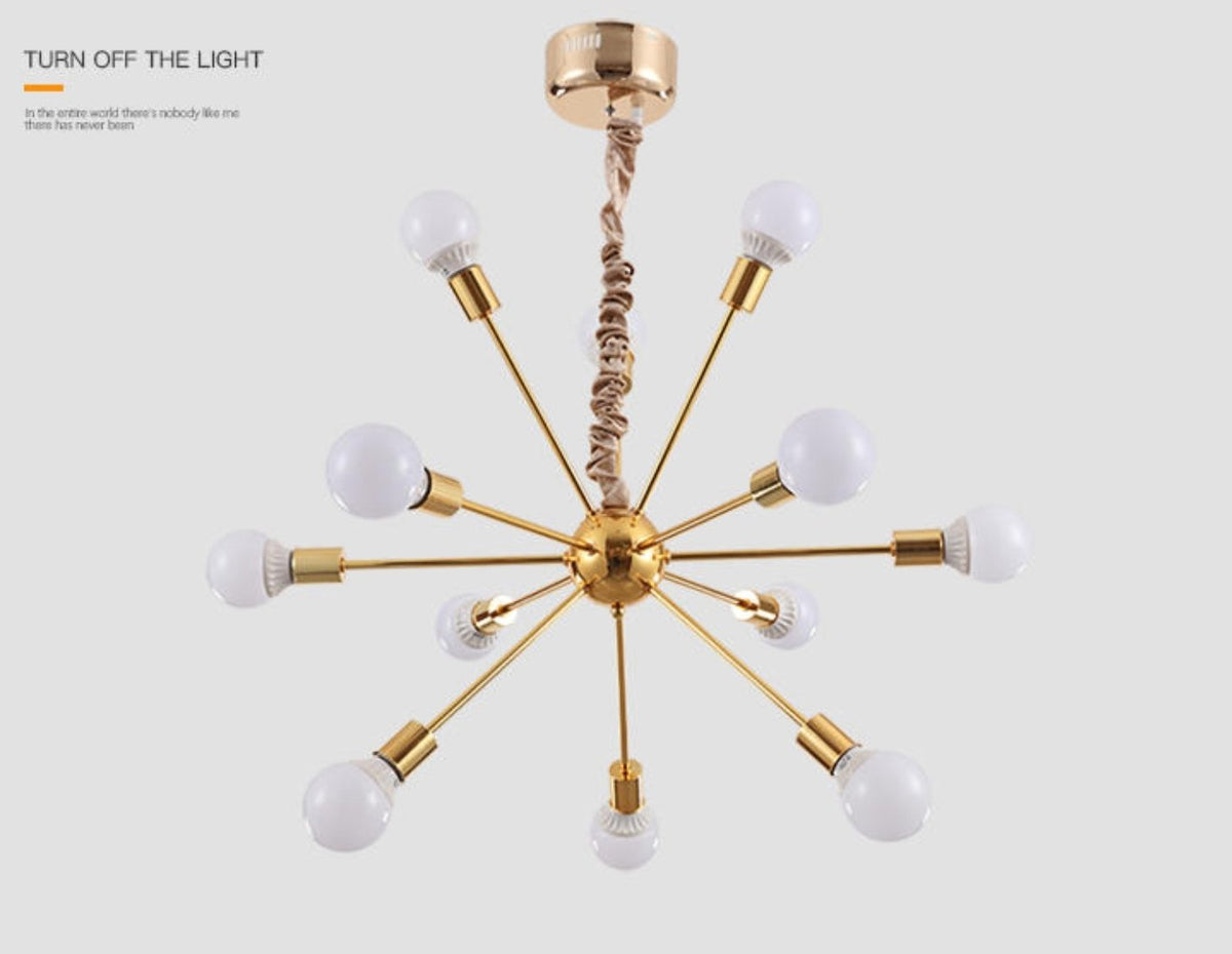 Contracted Satellite Chandelier - Reflect Lighting