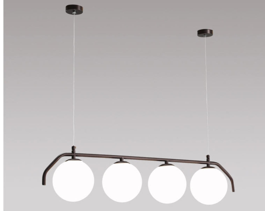 Placer Gold/ Coffee Black Powhattan Chandelier - Reflect Lighting