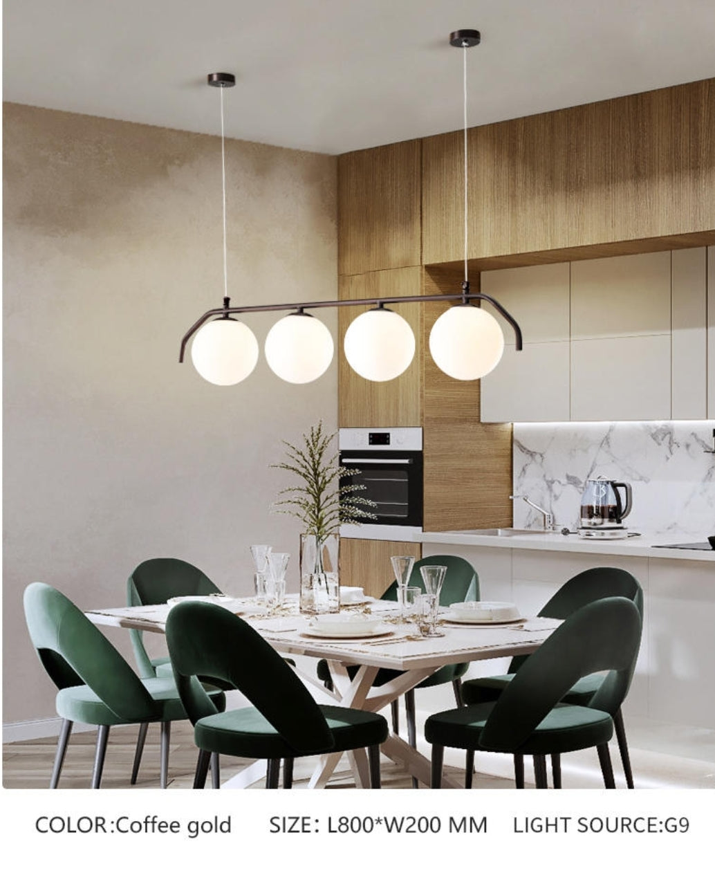 Placer Gold/ Coffee Black Powhattan Chandelier - Reflect Lighting