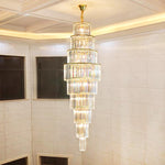 Large Tower Classic Crystal Chandelier - Reflect Lighting