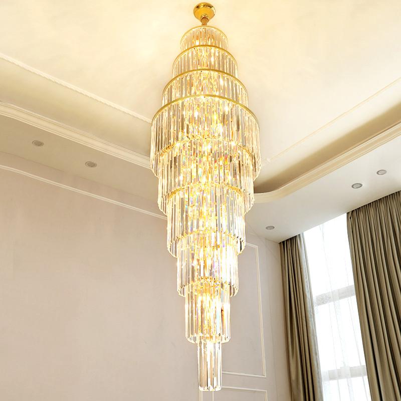 Large Tower Classic Crystal Chandelier - Reflect Lighting