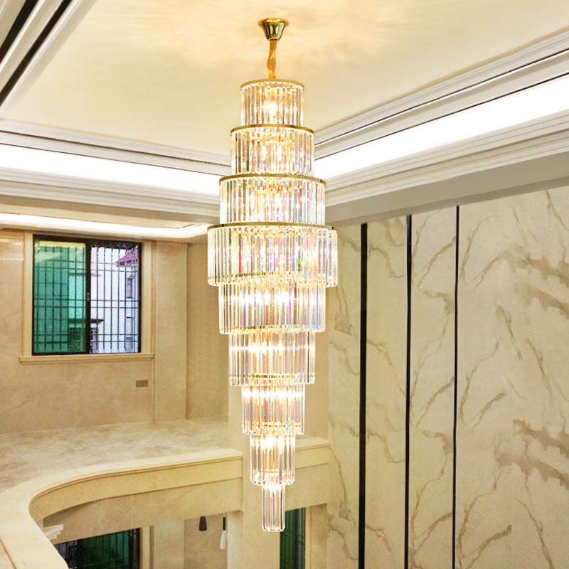 Large Tower Classic Crystal Chandelier - Reflect Lighting