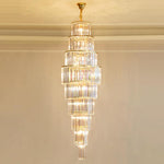 Large Tower Classic Crystal Chandelier - Reflect Lighting