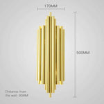 Gold Metal Wall Light