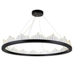 Black Stoned Chandelier