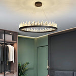 Black Stoned Chandelier