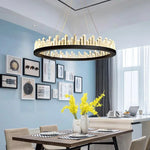 Black Stoned Chandelier