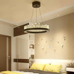 Black Stoned Chandelier