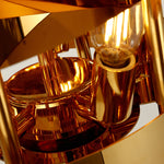 Golden Iron Swirls Light - Reflect Lighting