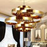 Golden Iron Swirls Light - Reflect Lighting