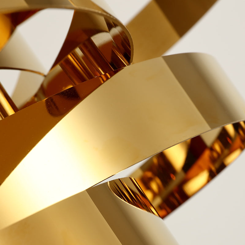 Golden Iron Swirls Light - Reflect Lighting