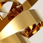 Golden Iron Swirls Light - Reflect Lighting