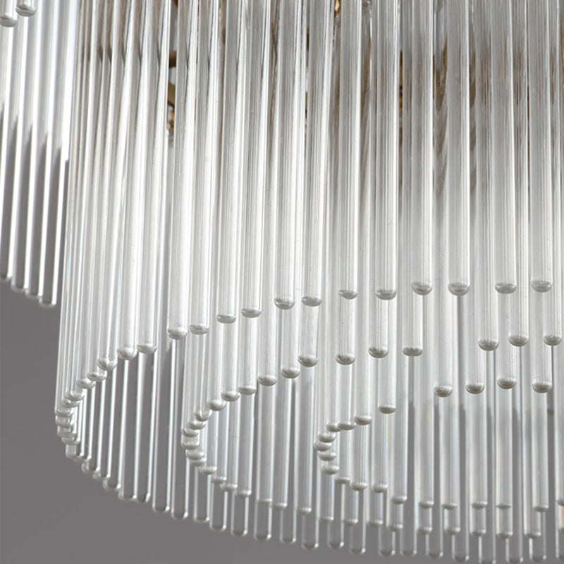 Premium Crystal Copper Chandelier-Round/Rectangle - Reflect Lighting