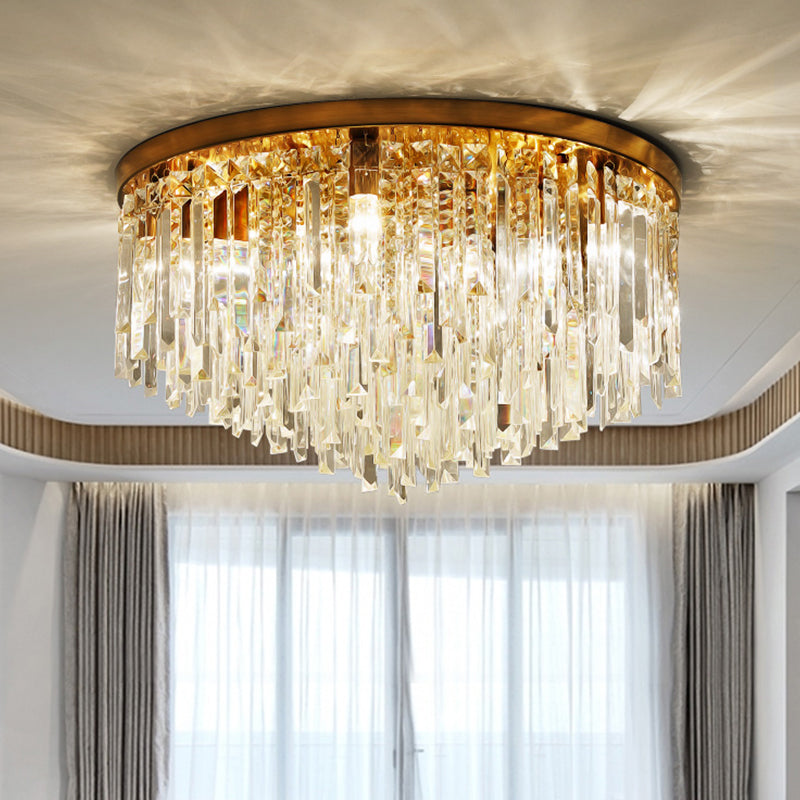 Schuster Ceiling Light Chandelier- Chrome/Gold - Reflect Lighting