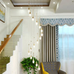 Buchholtz Eisenhauer Gold Staircase Chandelier - Reflect Lighting