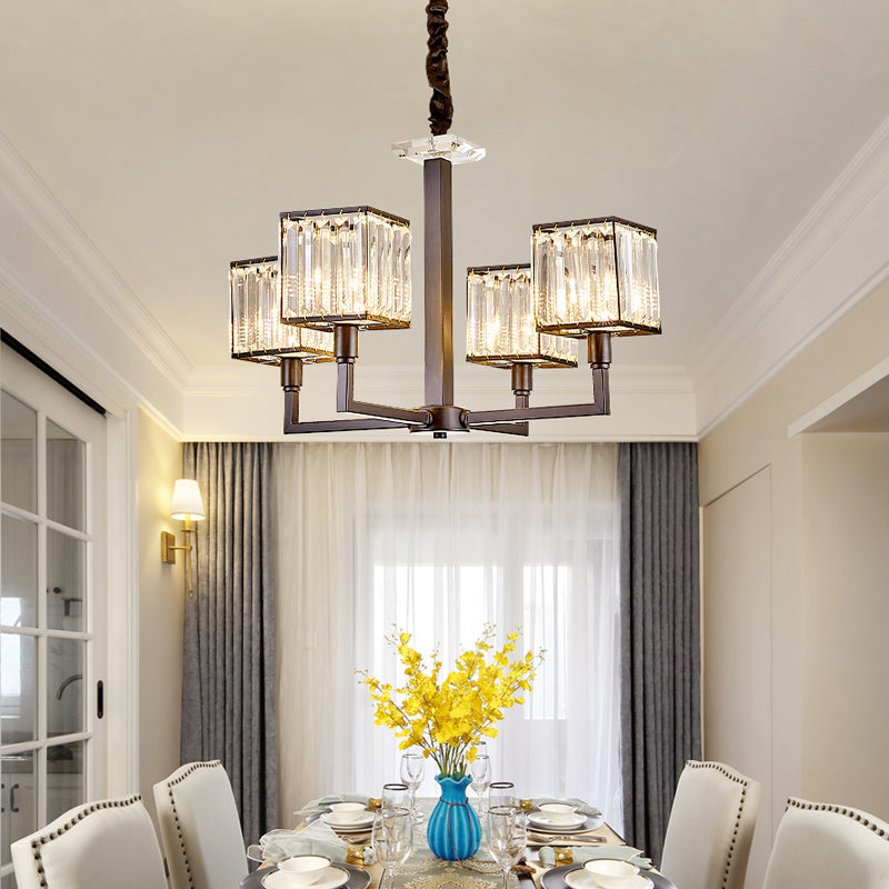 Louisiana Black Chandelier - Reflect Lighting