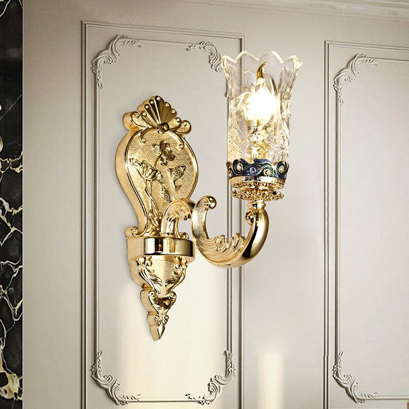 Drewett Gold Premium Wall Lamp - Reflect Lighting