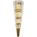 Crystal Cone Gold Wall Lamp - Reflect Lighting