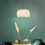 Feather Pendant Lamp-White - Reflect Lighting
