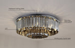 Smokey Grey Eaton Ceiling Light Chandelier - Reflect Lighting
