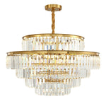 Double Round Crystal Chandelier - Reflect Lighting