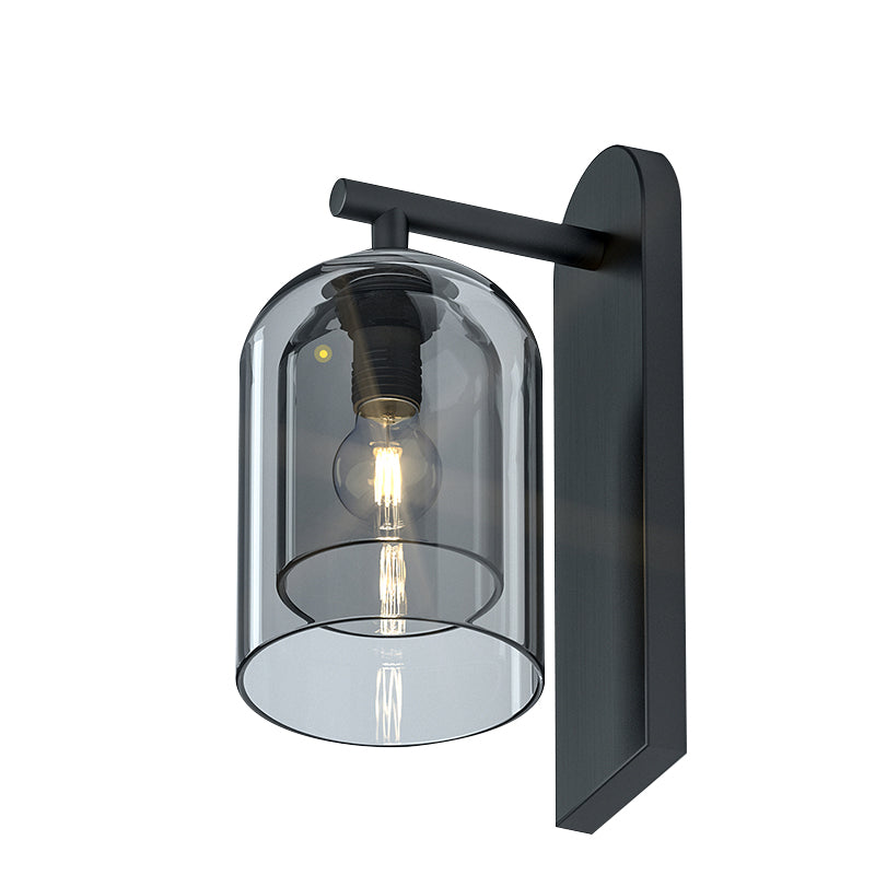 Mireille Haffner Wall Lamp- Smoky Grey/Clear/ Cognac - Reflect Lighting