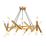 Tubed Tree Chandelier