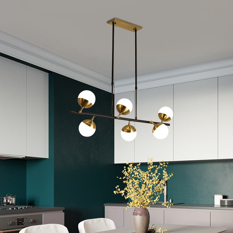 Jeri 6 Light Sputnik Chandelier - Reflect Lighting