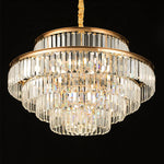 Double Round Crystal Chandelier - Reflect Lighting