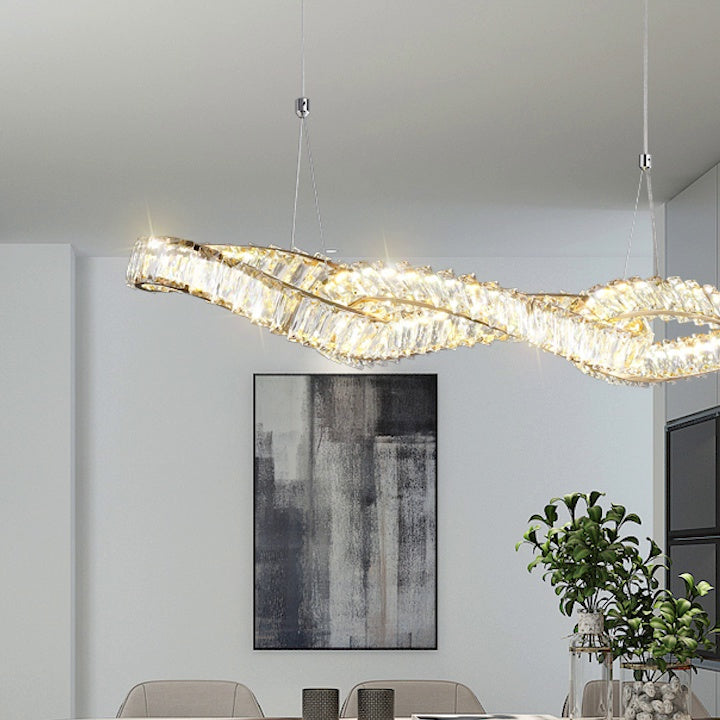 Schafer Barron Gold Crystal Chandelier - Reflect Lighting