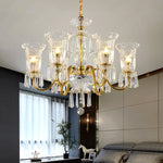 Silhouette Devonte Gold Chandelier - Reflect Lighting