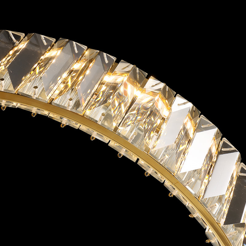 Bennie Crystal Table Lamp- Gold/Chrome - Reflect Lighting