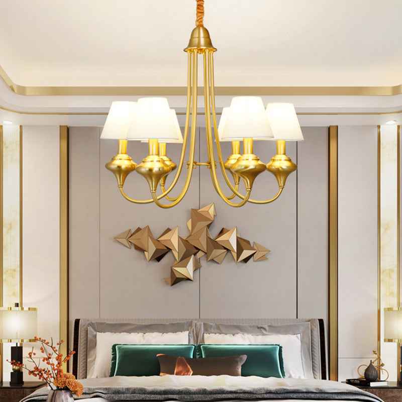 Askanaz Abaz Gold Chandelier- Round/Rectangular