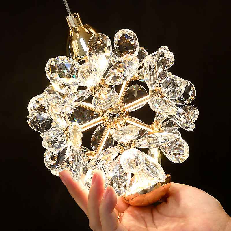 Celestial Cascade Crystal Chandelier