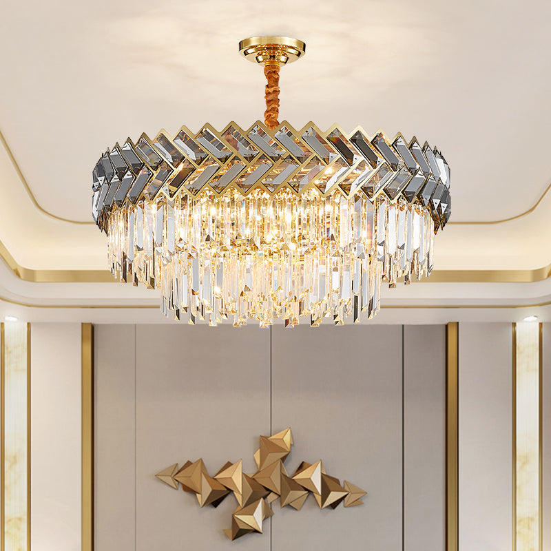 Maribel Crystal Chandelier Light- Round/Rectangle - Reflect Lighting