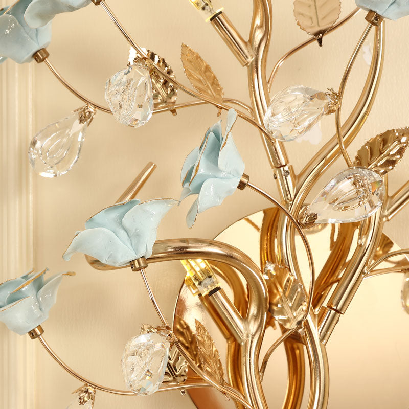 Lotus Flower Crystal Wall Lamps/-6 Colours - Reflect Lighting