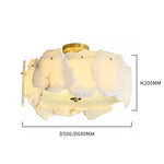 Lafitte Copper Ceiling Light