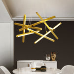 Wanda LED Chandelier Pendant- Gold/ Black/ White - Reflect Lighting