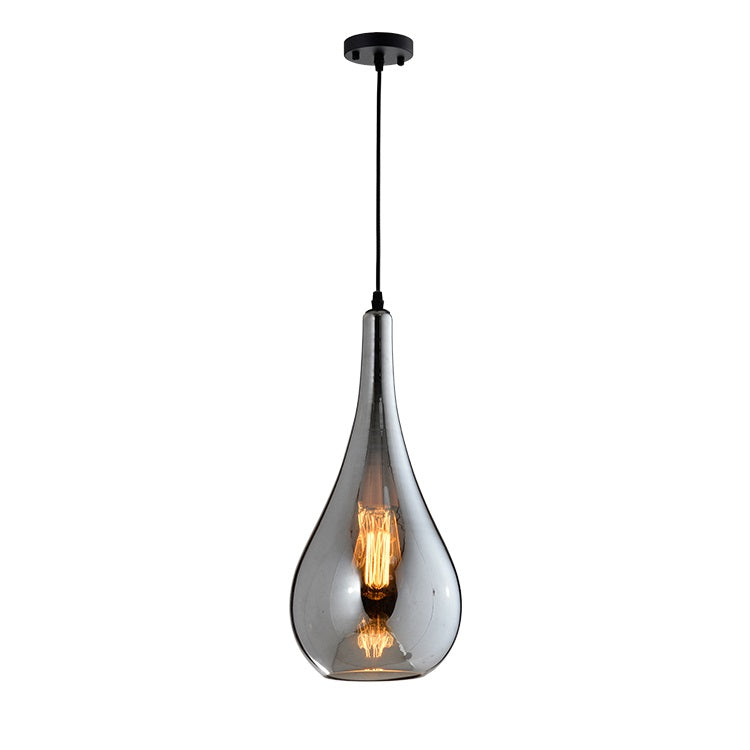 Freya Madrid Pendant Light- Smoky Grey/ Rose Gold/ Clear/ Cognac - Reflect Lighting