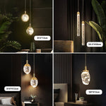 Ardilla 1-Light Bedroom Pendant Light- 4 shapes - Reflect Lighting