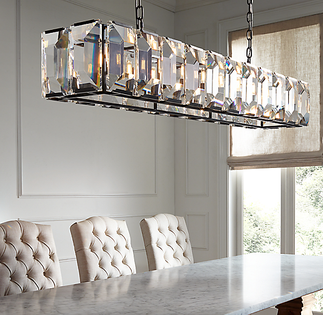 Sewell Espana Black Crystal Chandelier - Reflect Lighting