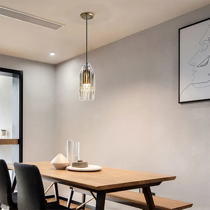 Leeming Crystal Pendant Light - Reflect Lighting