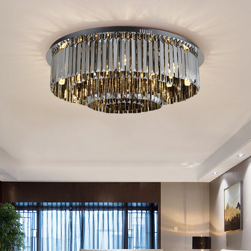 Smokey Grey Eaton Ceiling Light Chandelier - Reflect Lighting