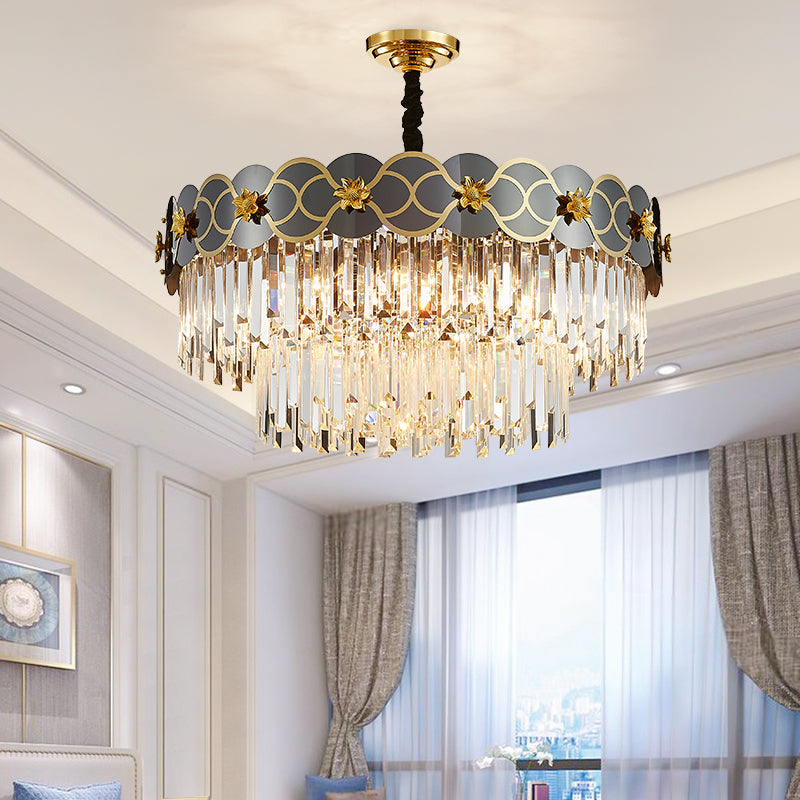 Orchard Chandelier Golden Lisianthus - Round/Rectangle - Reflect Lighting
