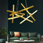 Wanda LED Chandelier Pendant- Gold/ Black/ White - Reflect Lighting