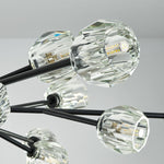 Cherry Tree Crystal Chandelier - Gold/Black - Reflect Lighting