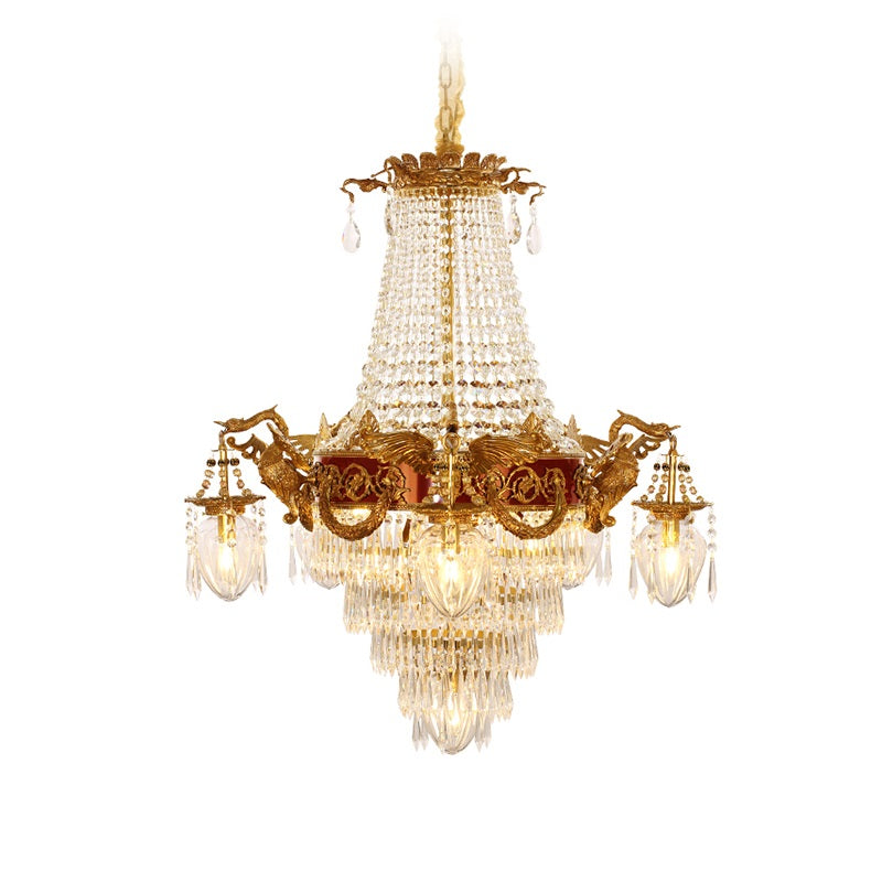 Premium Luxury Hand Detailed Crystal Chandelier - Reflect Lighting