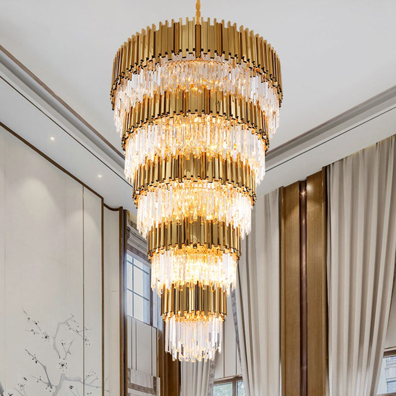 Nirupa Amethy Crysla Chandelier