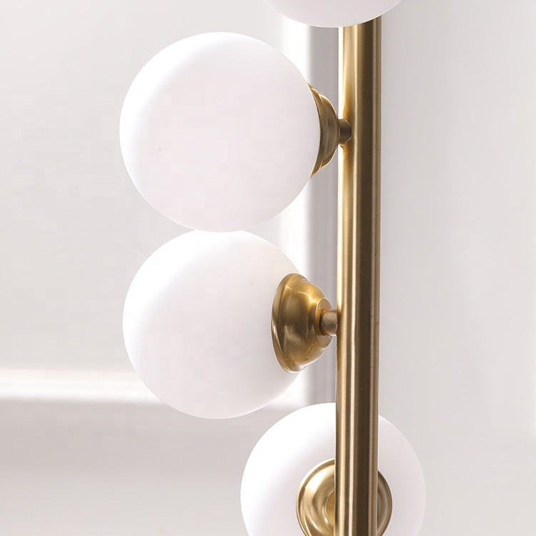 6 Lights Swirl Sconce Floor Lamp - Reflect Lighting